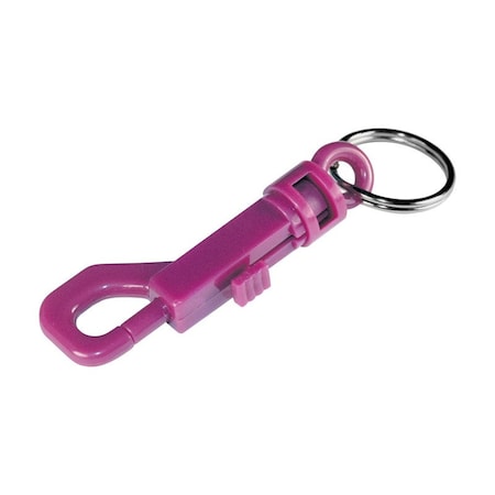 Hillman HILLMAN Plastic Multicolored Snap Hook Clip Strip, PK12 701705